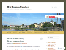 Tablet Screenshot of cdu-pieschen.com